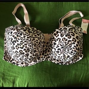 Cacique 42F Multi-Way Strapless Bra